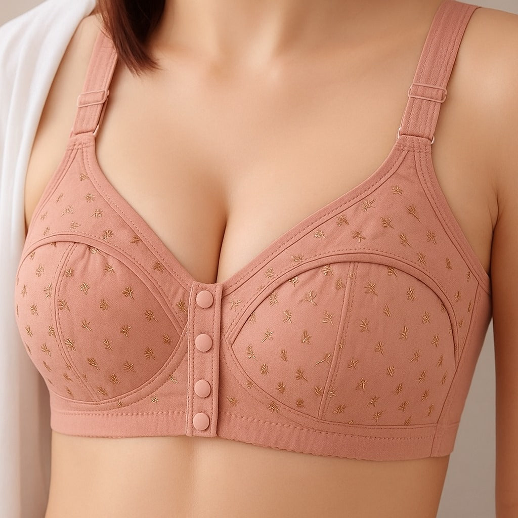 Breathable Soft Cotton Bra