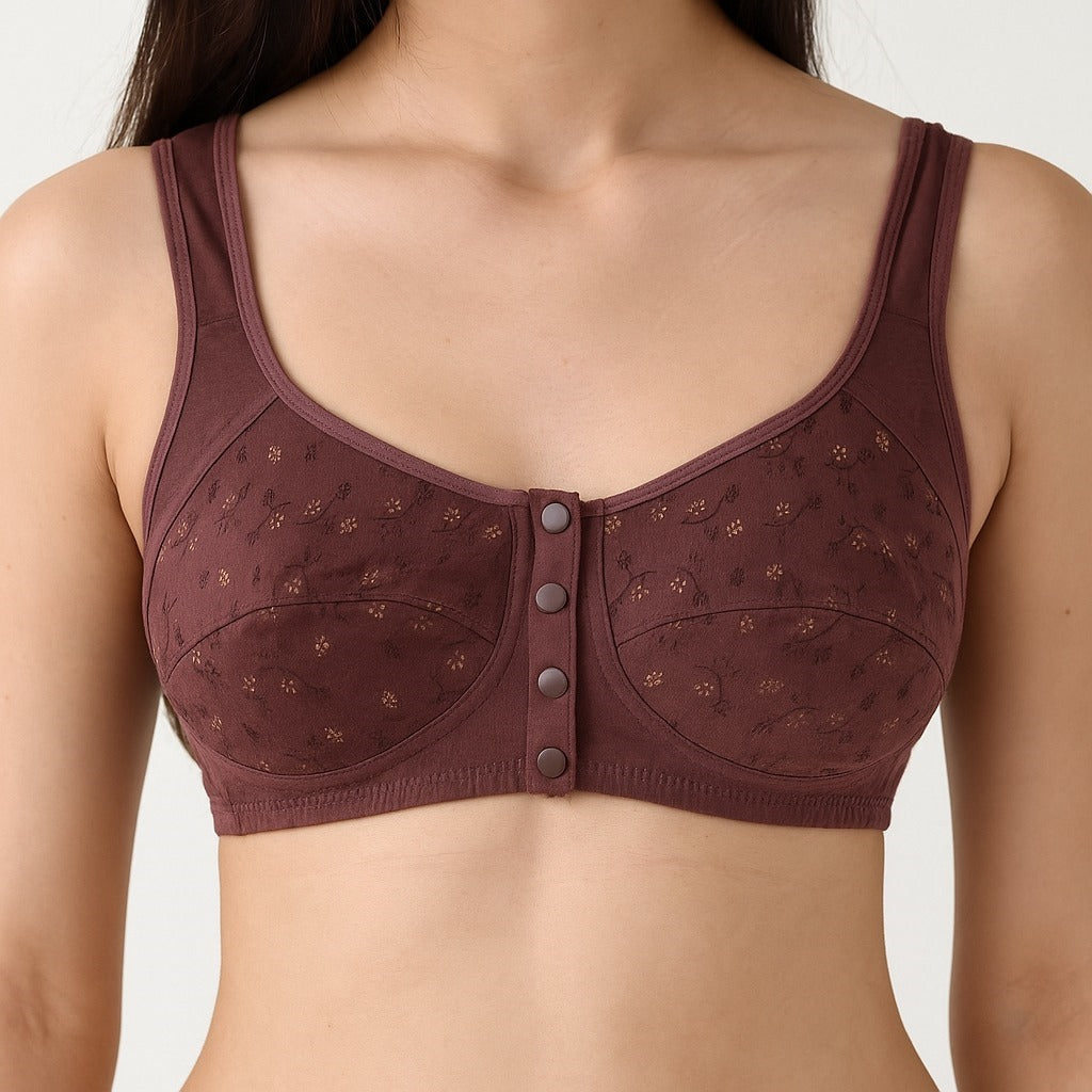 Breathable Soft Cotton Bra