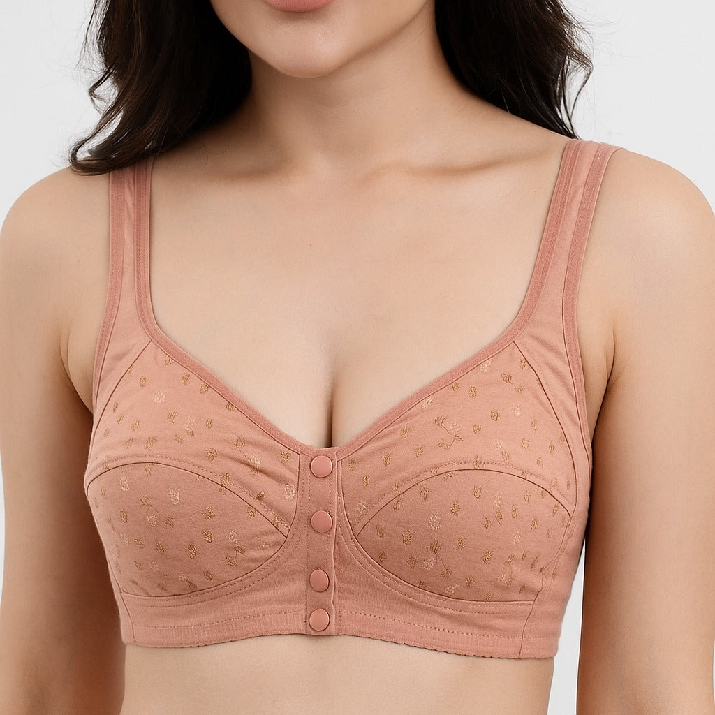 Breathable Soft Cotton Bra
